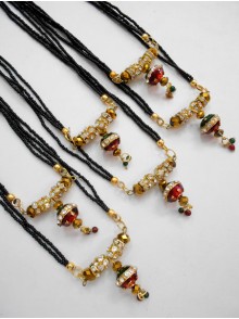 Meenakari Mangalsutra (6 Pcs)